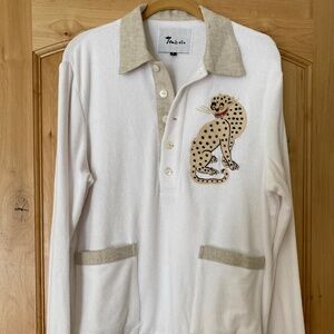 Tombolo 'Sun Leopard' Cabana (Long-Sleeve) Shirt - Sold out online